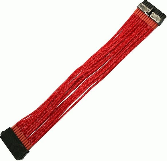 

Удлинитель Nanoxia NX24V3ER 24-pin ATX, 30см, индивидуальная оплетка, красный, NX24V3ER