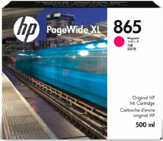 Изображение товара Картридж HP 3ED83A для PageWide XL 4200 5200 пурпурный 500 мл оригинал