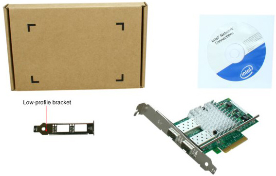 фото Сетевая карта  Intel E10G42BTDABLK в Омске