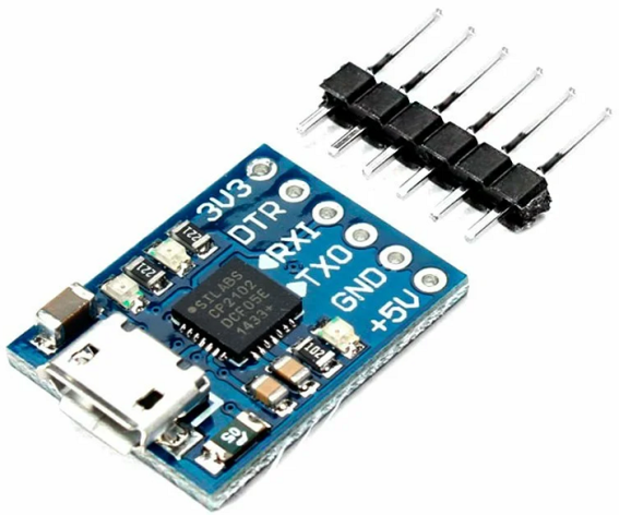 фото Преобразователь  Waveshare CP2102 USB UART Board [type A] в Уфе