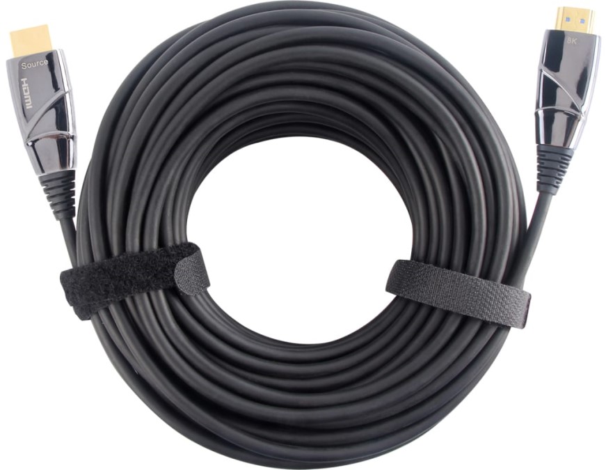 

Кабель интерфейсный HDMI-HDMI VCOM D3743-10M активный оптический 19M/M,ver. 2.1, 8K@60 Hz 10m, D3743-10M