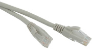 фото Кабель патч-корд Hyperline PC-LPM-UTP-RJ45-RJ45-C6a-1M-LSZH-GY