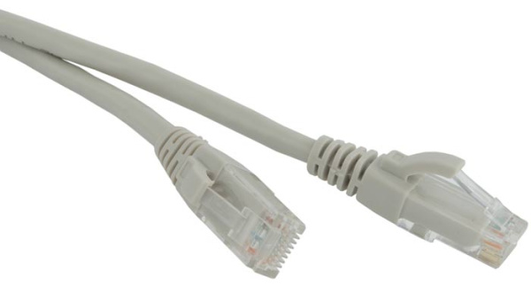 фото Кабель патч-корд  Hyperline PC-LPM-UTP-RJ45-RJ45-C6a-1M-LSZH-GY в Уфе