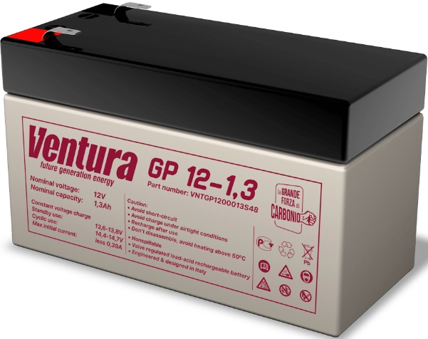 

Батарея Ventura GP 12-1,3 12В/1,3Ач, GP 12-1,3
