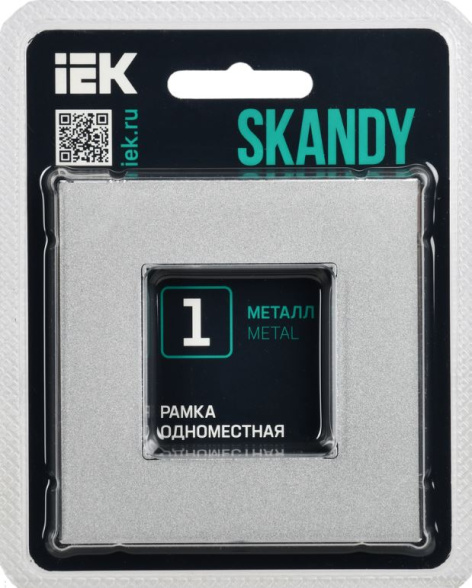 фото Рамка одинарная  IEK SK-M12-M-K23 в Ростове-на-Дону