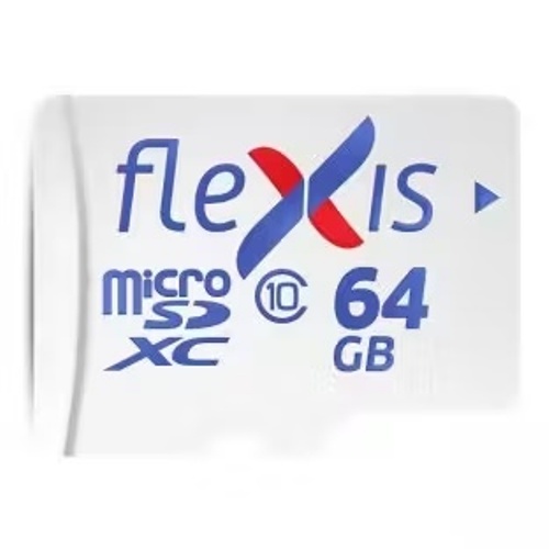 

Карта памяти MicroSDXC 64GB Flexis FMSD064GU3 Cl10 U3, без адаптера, FMSD064GU3