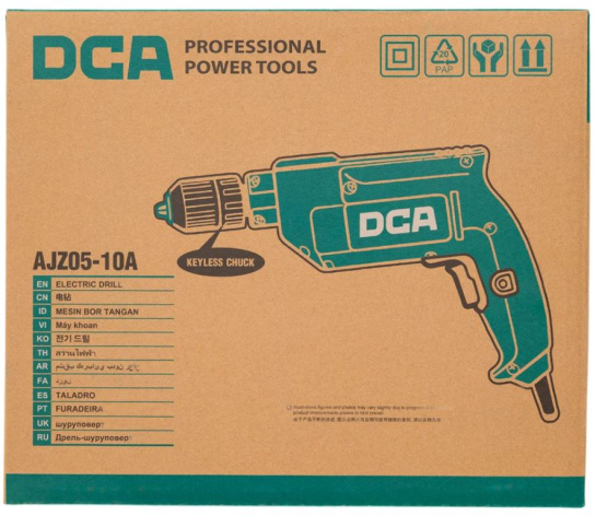 фото Дрель  DCA AJZ05-10A (Keyless)