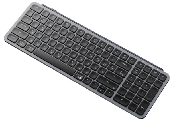 фото Ножничная клавиатура Keychron B2 Pro, USB, Bluetooth, Радиоканал, Серый [B2P-K1-RU] в Уфе