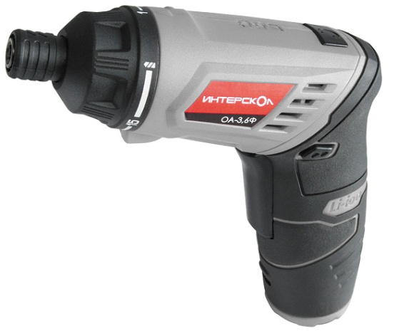 Изображение товара Отвертка аккумуляторная Интерскол ОА-3,6Ф