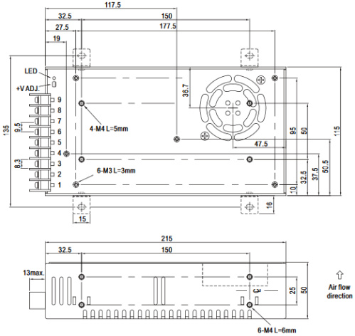 фото Преобразователь DC-DC модульный Mean Well SD-350C-12 в Уфе