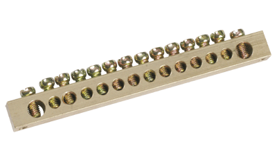 Изображение товара Шина IEK YNN11-06-100 нулевая неизолированная для щитового оборудования