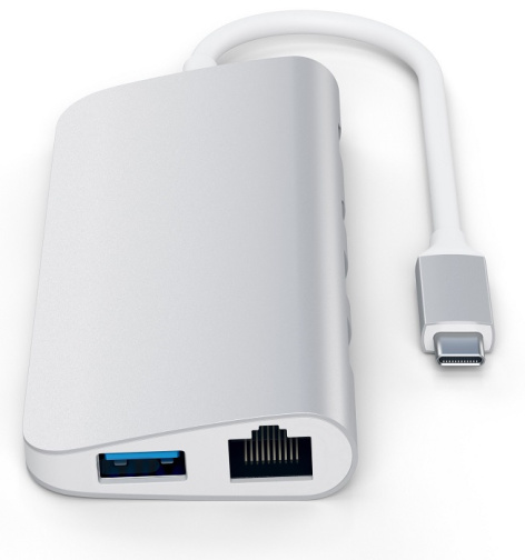 фото Концентратор  Satechi Aluminum Type-C Multimedia Adapter в Красноярске