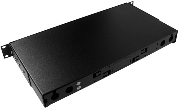 фото Кросс оптический стоечный 19" выдвижной 1U TELCORD КС-П-24DLC-1U-BK в Уфе