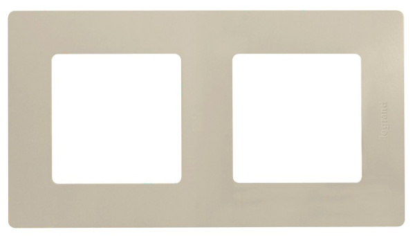 Изображение товара Рамка Legrand 672512 из серии Etika для двух постов