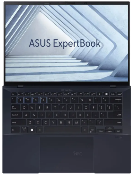 фото Ноутбук ASUS ExpertBook Premium  B9403CVAR-PP1795X 14" (Intel Core 7, 32Гб LPDDR5X, SSD 1 Тб, UHD Graphics, Windows 11 Профессиональная) Черный [90NX05W1-M02F30]