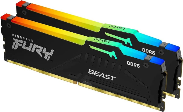 фото Модуль памяти DDR5 32GB (2*16GB) Kingston FURY KF564C32BBEAK2-32 в Перми