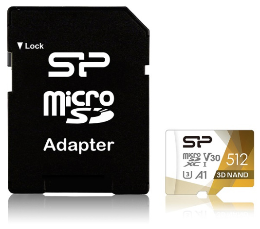фото Карта памяти microSDXC 512GB Silicon Power SP512GBSTXDU3V20AB в Омске
