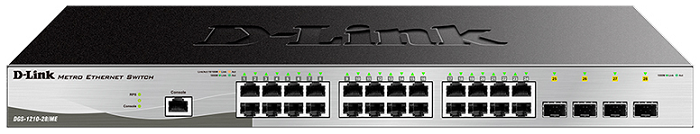 

Коммутатор D-link DGS-1210-28/ME/B2A 24xUTP 100/1000, 4xSFP, L2, 19", DGS-1210-28/ME/B2A