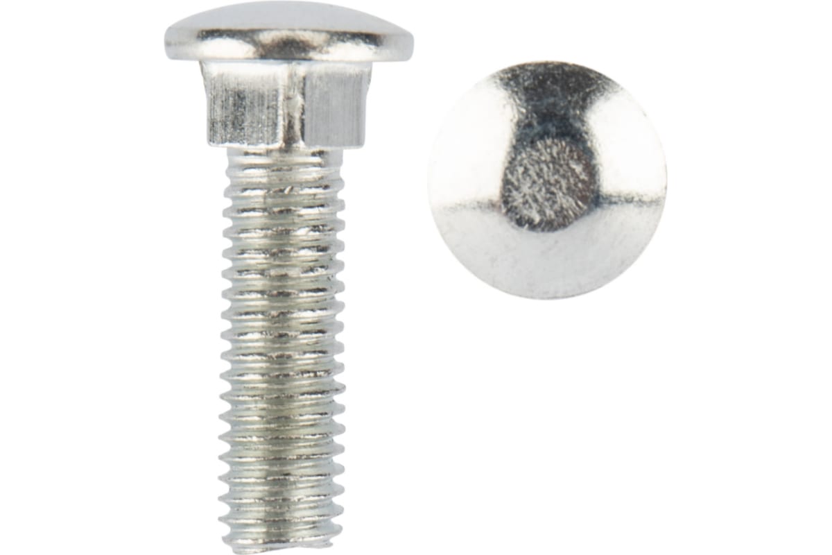 

Болт KRANZ 1301-0830-4 мебельный DIN 603, 8х30, пакет (4шт.), 1301-0830-4