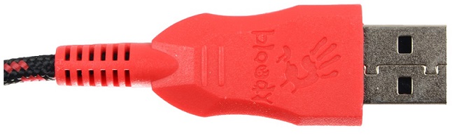 

Клавиатура A4Tech Bloody B318 черная, USB, LED, подставка для запястий, Bloody B318