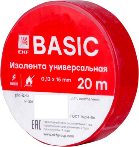 фото Изолента  EKF plc-iz-b-r в Красноярске