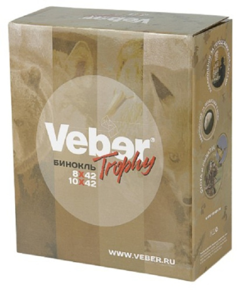 фото Бинокль  Veber Trophy 10х42