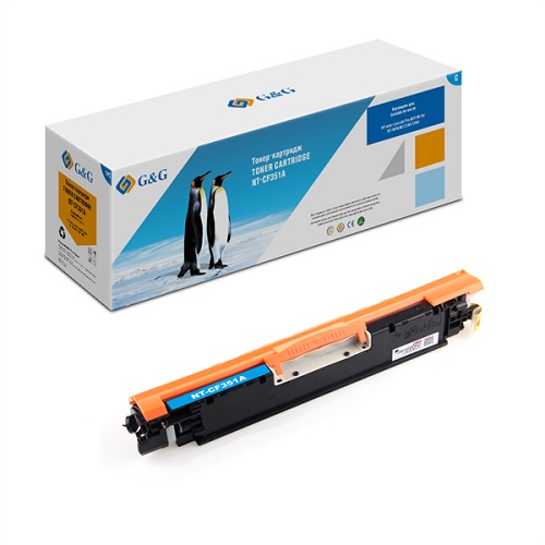 

Картридж GG-CF351A Cartridge G&G for HP CLJ Pro M176/M177, with chip (1 000), GG-CF351A