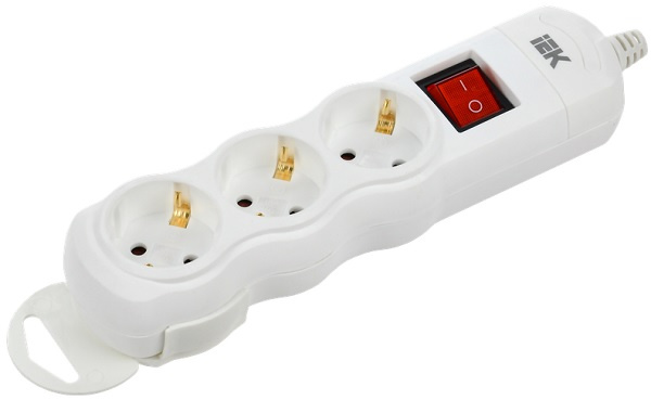 фото Колодка удлинителя  IEK WYP10-D-KP-16-03-ZKS-K01 в Екатеринбурге