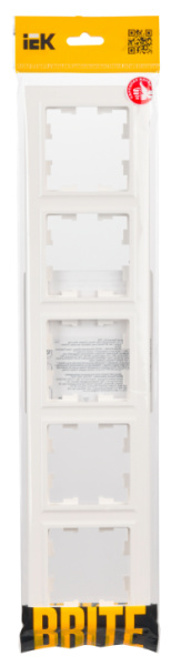 фото Рамка пятерная  IEK BR-M52-K01 в Уфе
