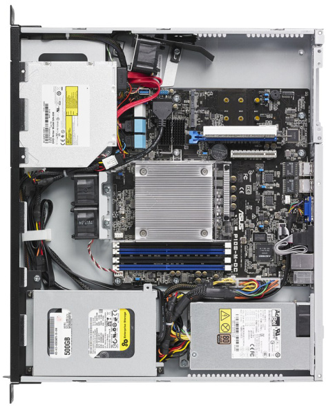 фото Серверная платформа 1U ASUS RS100-E9-PI2