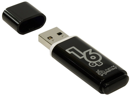 фото Накопитель USB 2.0 16GB SmartBuy SB16GBGS-K в Перми