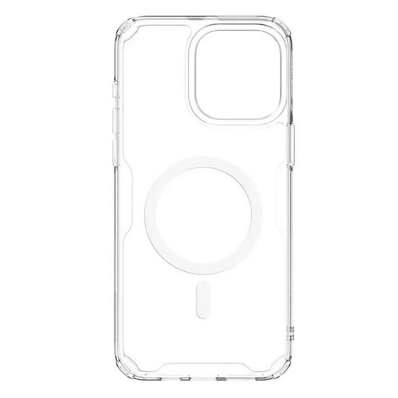 

Чехол Nillkin Nature TPU Pro Magnetic Case 7021344 White, (iPhone15 Pro), Nature TPU Pro Magnetic Case