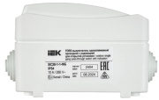 фото Переключатель одноклавишный с подсветкой  IEK EVS11-K01-10-54-DC