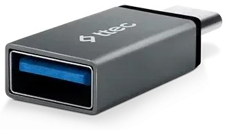

Адаптер переходник TTEC 2DK43UG Type-C - USB-A 3.0 OTG цвет: серый, 2DK43UG