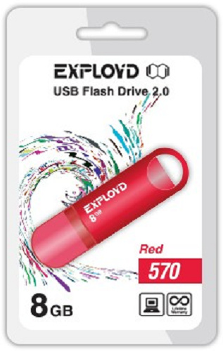 фото Накопитель USB 2.0 8GB Exployd 570 в Перми