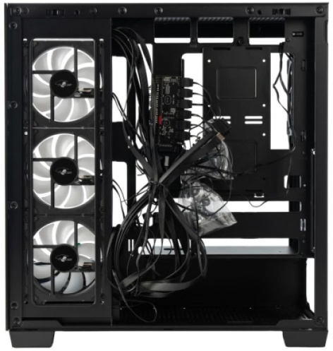 фото Корпус eATX Eurocase M9 Max-Fishtank BLACK (УЦЕНЕННЫЙ) в Санкт-Петербургe