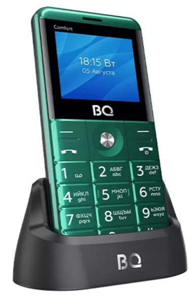 фото Мобильный телефон  BQ 2006 Comfort Green+Black в Казани