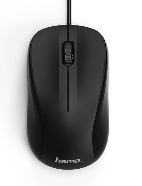 

Мышь HAMA MC-300 00182606 черный оптическая 1200dpi USB 3but, MC-300