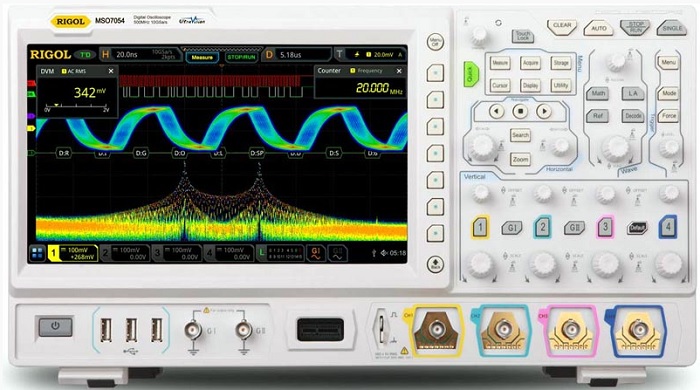 

Осциллограф Rigol MSO7054 500MHz BW,4Channel,10GSa/s ,16 Digital Logic Channel, MSO7054