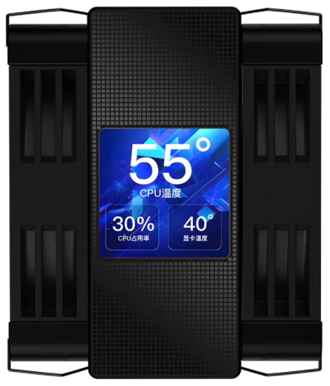 фото Кулер  Coolleo CL-P70-LCD-BK в Уфе