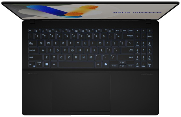 фото Ноутбук ASUS Vivobook S 16 OLED S5606CA-RI072 16" (Intel Core Ultra 5, 16Гб LPDDR5X, SSD 1 Тб, Arc graphics, Windows 11 Профессиональная) Черный [90NB1553-M002S0_W11PRO]