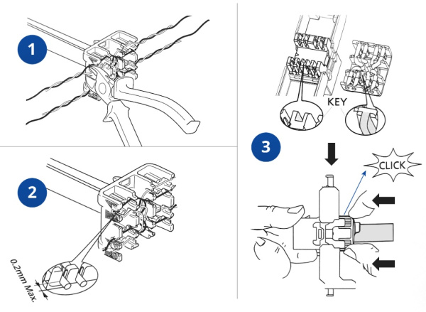 фото Модуль  Cabeus KJ-RJ45-Cat.5e-180-Toolless в Воронеже