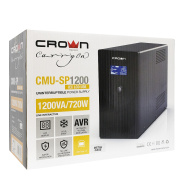 фото Источник бесперебойного питания Crown CMU-SP1200IEC LCD USB