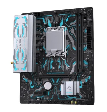 фото Материнская плата MAXSUN MS-B760M GAMING WIFI GANK V2, LGA1700, Intel B760, mATX в Краснодаре