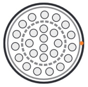 фото Кабель витая пара Hyperline UUTP25-C3-S24-IN-LSZH-GY