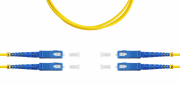 фото Патч-корд TELCORD ШОС-2x3.0-2SC/U-2SC/U-SM-7м-LSZH-YL