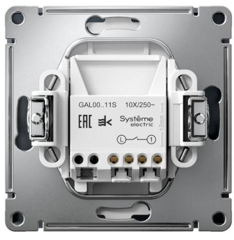 фото Выключатель одноклавишный  Systeme Electric GAL000711S в Красноярске
