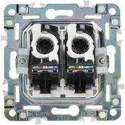 фото Розетка компьютерная IEK SK-K20-1-K01