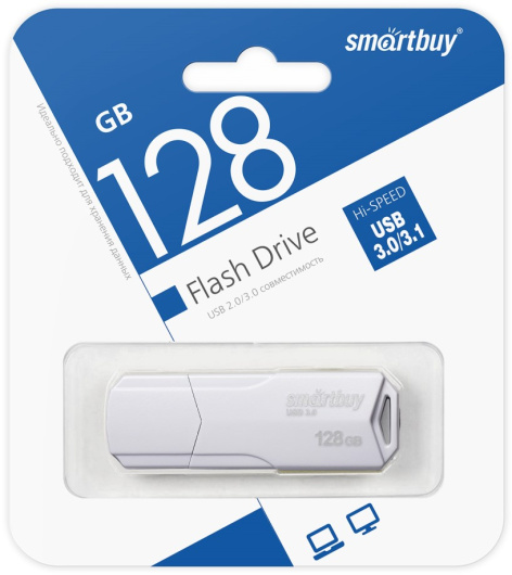 фото Накопитель USB 3.1 128GB SmartBuy SB128GBCLU-W3 в Перми