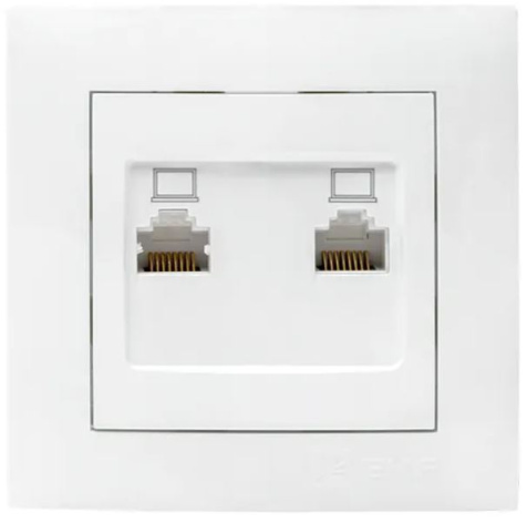 фото Розетка компьютерная в сборе EKF EWK02-035-10 в Омске